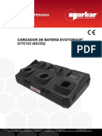 Manual Del Operario: Cargador de Batería Evotorque (CTC123 (60335) )