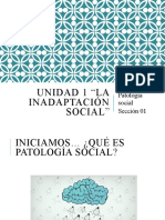 Definición Patología Social