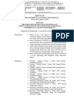 SK Rektor Tentang New Normal Untag Surabaya 2020 PDF