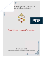 Nuevo Directorio para la Catequesis 2020