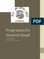 Programación General Anual 19 - 20 PDF