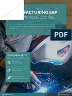 Manufacturing Erp 10 Steps To Success 2018