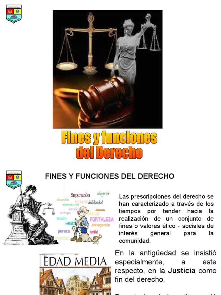 Fines del Derecho y la Justicia | PDF | Bien común | Justicia