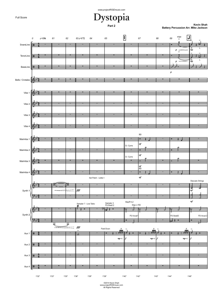 Dystopia Marching Band Show PDF