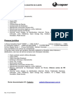 Dados para Cadastro - Dcco - Copar Administração PDF