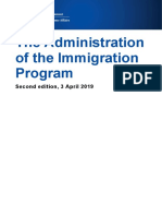Student Administration Immigration Program
