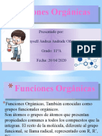 Funciones Orgánicas