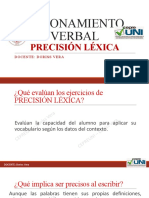 Precisión Léxica