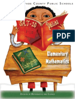 Miami-Dade County Public Schools SAT-10 Dailies for Kindergarten Math