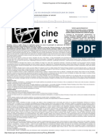 Cinema - Apresentação Programas de Pós-Graduação (UFS) PDF