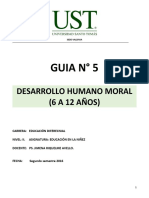 Guía 5. DESARROLLO HUMANO MORAL