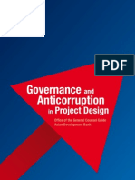 Governance Anti Corruption Project Design