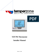 TZT 701 Installer Manual