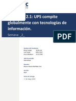 Tarea Grupal Caso Ups - Semana 2