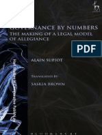 (Hart Studies in Comparative Public Law) Alain Supiot - Governance by Numbers - The Making of A Legal Model of Allegiance-Hart Publishing (2017)
