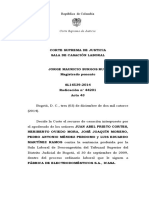 SL16539-2014. Acta de Conciliación