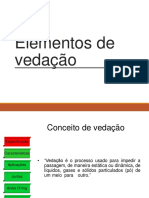 Elementos de Vedação