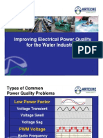 Improving Electrical Power Quality for Water Industries