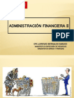 ADMINISTRACIÓN FINANCIERA II - SEM 1