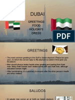 Dubai: Greetings Food Holidays Dress