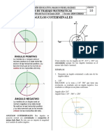 10 - 6 Semana - Angulos Coterminales - Positivos y Negativos