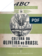 (ABC Do Lavrador Prático 26) Shisuto José Muraiama-Cultura Da Oliveira No Brasil-Edições Melhoramentos (19 - )