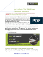 Real Python Institute PCAP-31-02 Exam Simulator Questions