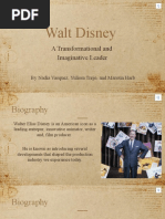 Walt Disney Final Presentation