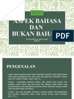 ASPEK BAHASA DAN BUKAN BAHASA - Kuliah 2