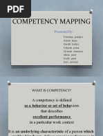 Competency Mapping: Presented by