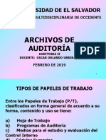 Papeles de Trabajo 2019 (Archivos)