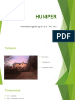 Huniper Bemutató - 2019