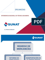 SUNAT 12 Retorno de Mercancías