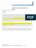 2019-05-31 Colombia - La-Economía-En-Su-Proceso-De-Recuperación-Gradual