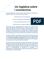 Lectura.9-Reflexión Logística Sobre El Coronavirus