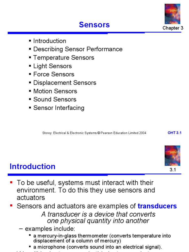 Chap 03 | PDF | Electrical Resistance And Conductance | Sensor
