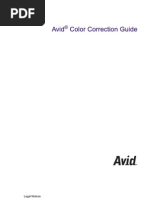 Avid Avid: Avid Color Correction Guide