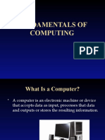 Fundamentals of Computing