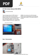 IOT With Cellular Network With ESP32 PDF