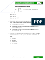 Solucionario de La Guía de Actividades N°2 - Matrices