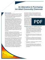 An Alternative To Purchasing Chlor-Alkali Commodity Chemicals