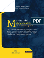 Manual Del Abogado Defensor en El Proces PDF