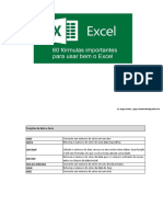 60 Formulas Excel PDF