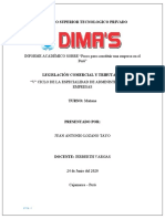 INFORME ACADÉMICO SOBRE "Pasos para Constituir Una Empresa en El Perú"