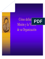 Como Definir La Mision PDF