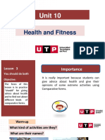 Unit 10: Health and Fitness