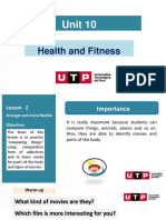 Unit 10: Health and Fitness