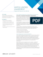 VMware AirWatch UEM Datasheet