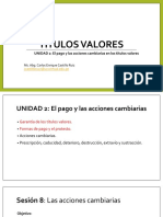 Acciones cambiarias y extracambiarias para el cobro de títulos valores