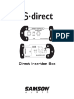 Direct Insertion Box: Output/Link Input